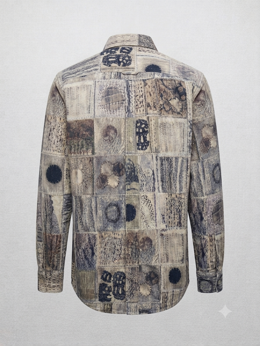 Men's shirt back