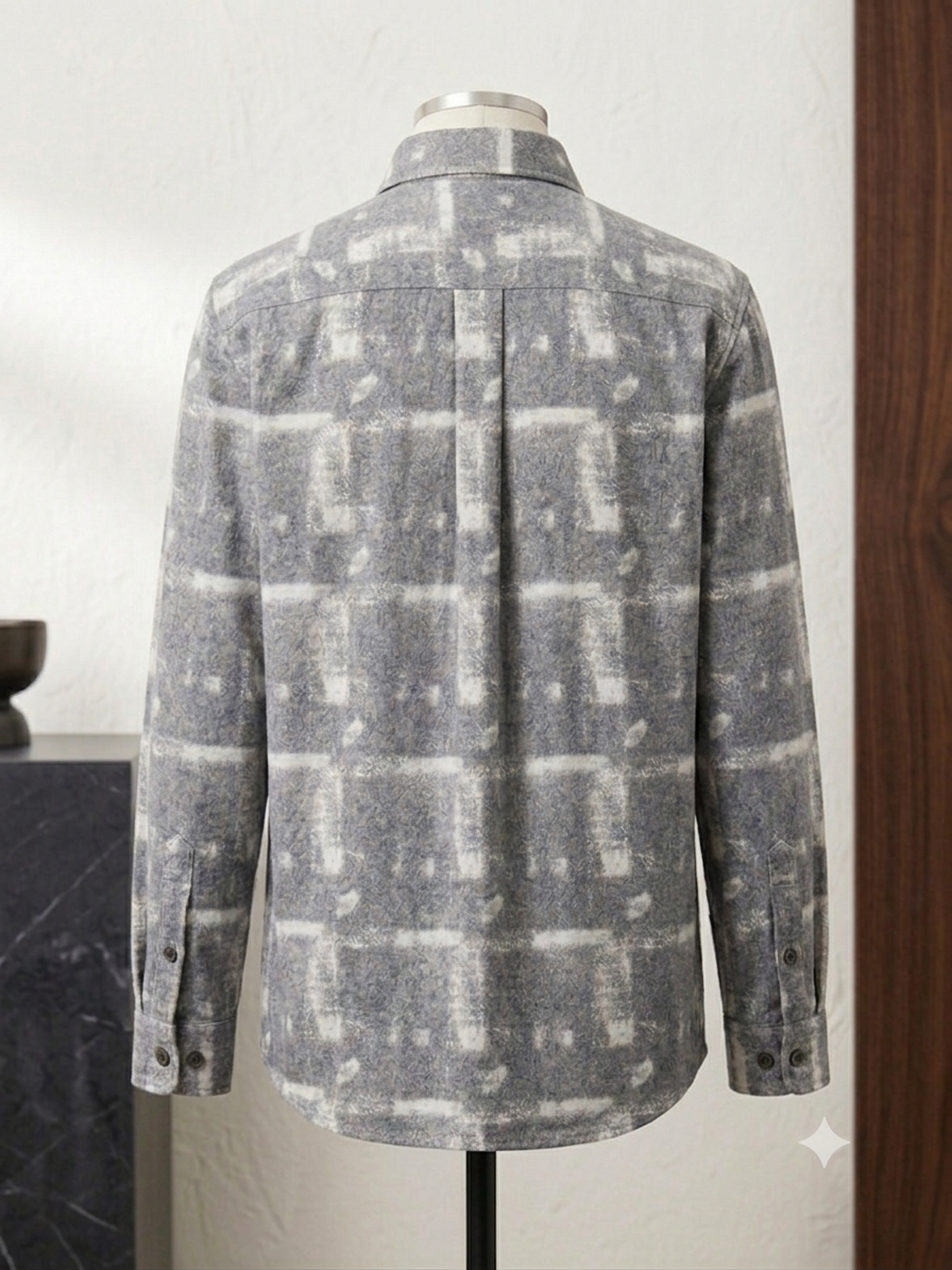 Men's shirt back