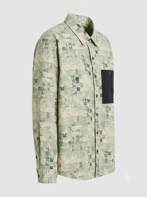 Men's shirt side